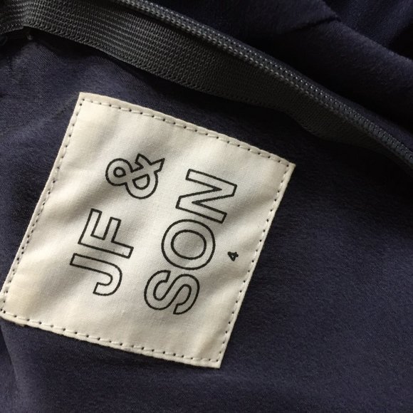 Indigo Silk Dress - Picture 7 of 16